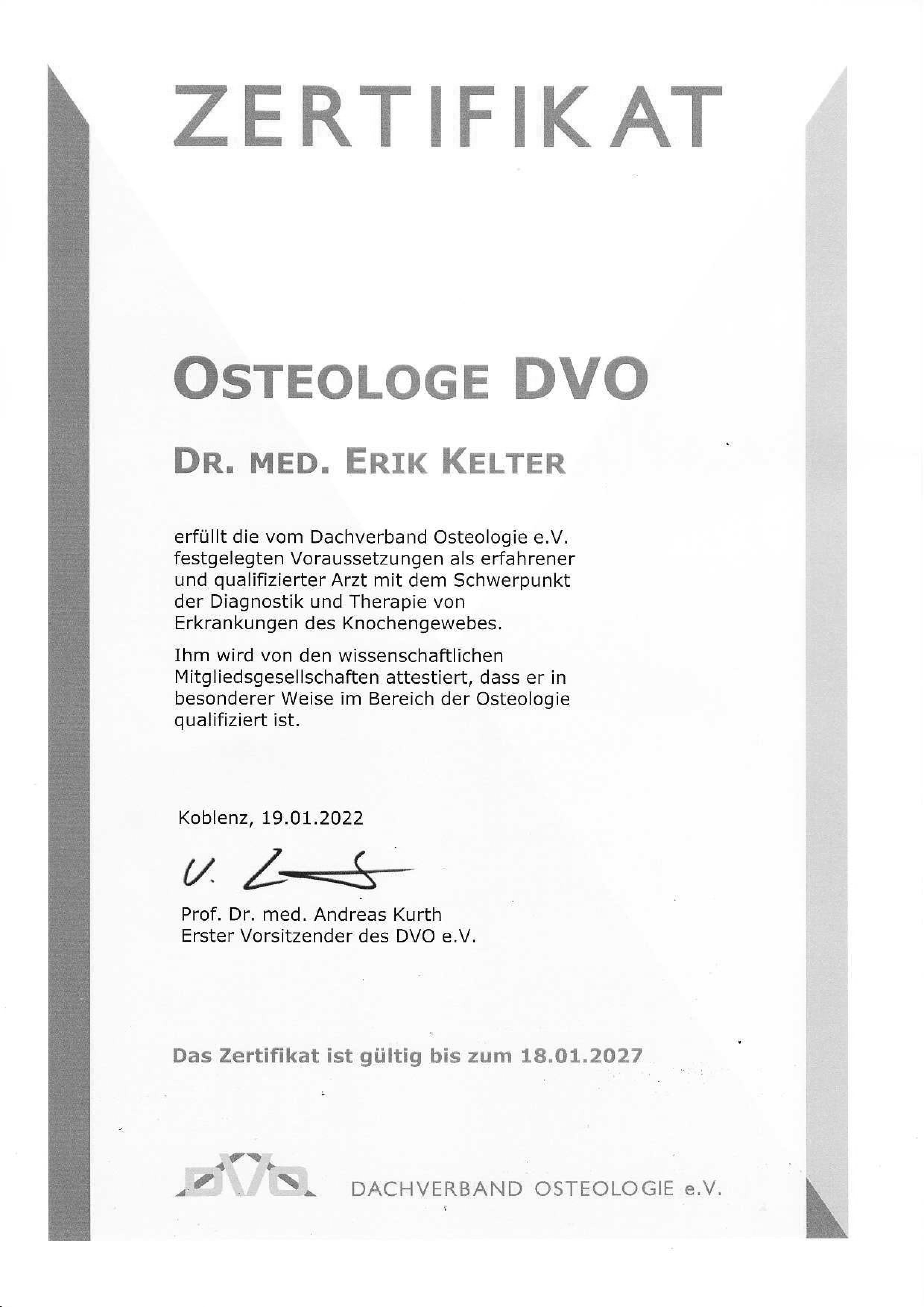 Osteologe DVO
